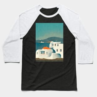 Mykonos Baby Baseball T-Shirt